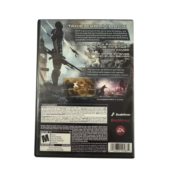 EA Games Mass Effect 3 DVD-Rom for PC Mature 17+ - Picture 4 of 4